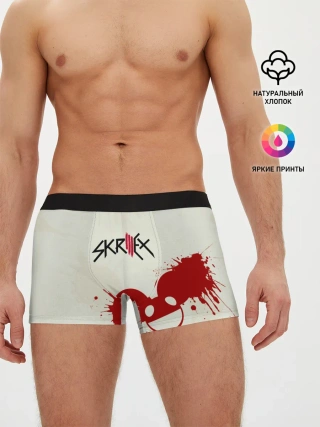 Мужские трусы боксеры / Skrillex
