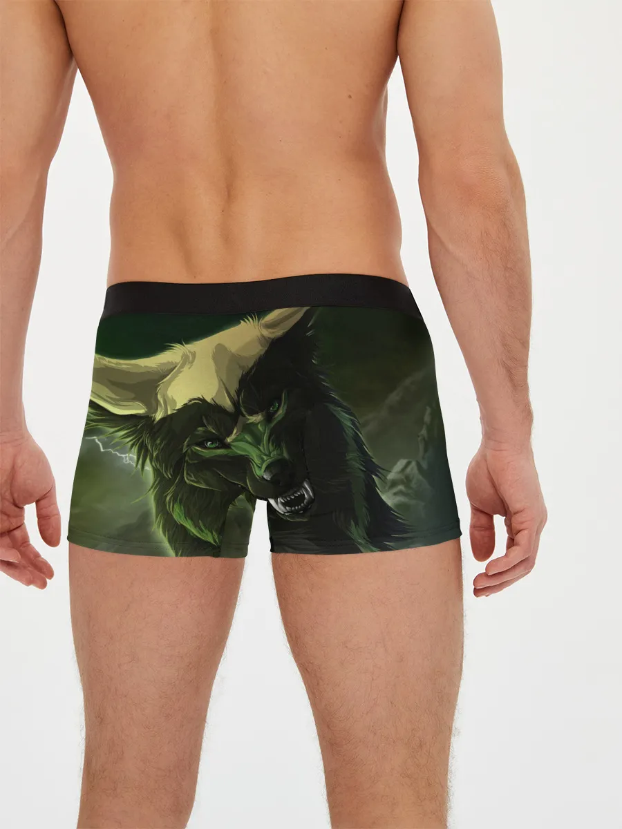 Мужские трусы боксеры / Дикий хищник