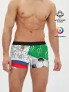 Мужские трусы боксеры / Русский футбол