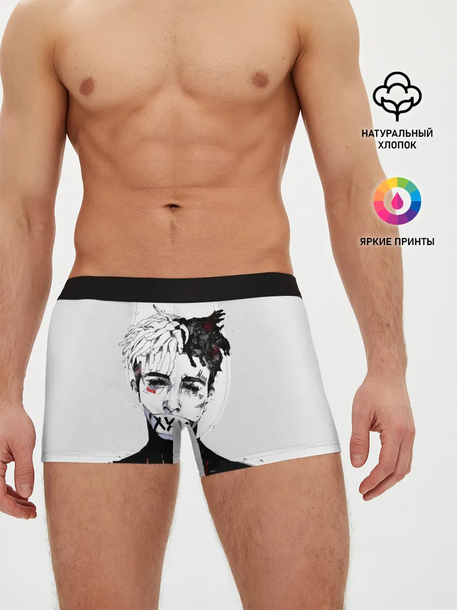 Мужские трусы боксеры / xxxtentacion