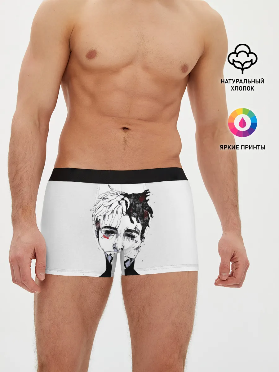 Мужские трусы боксеры / xxxtentacion