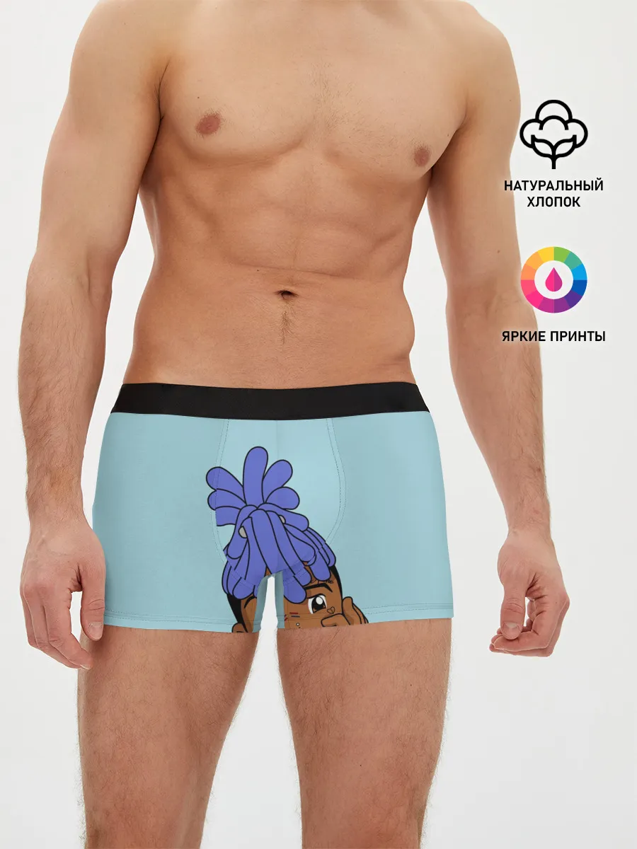 Мужские трусы боксеры / xxxtentacion