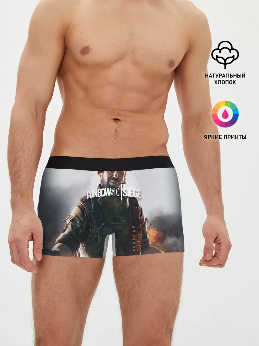 Мужские трусы боксеры / RAINBOW SIX SIEGE MAESTRO