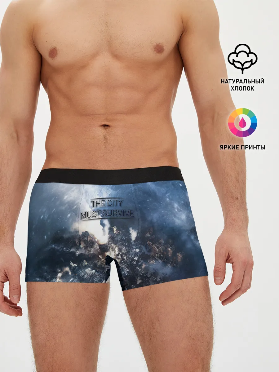 Мужские трусы боксеры / Фростпанк