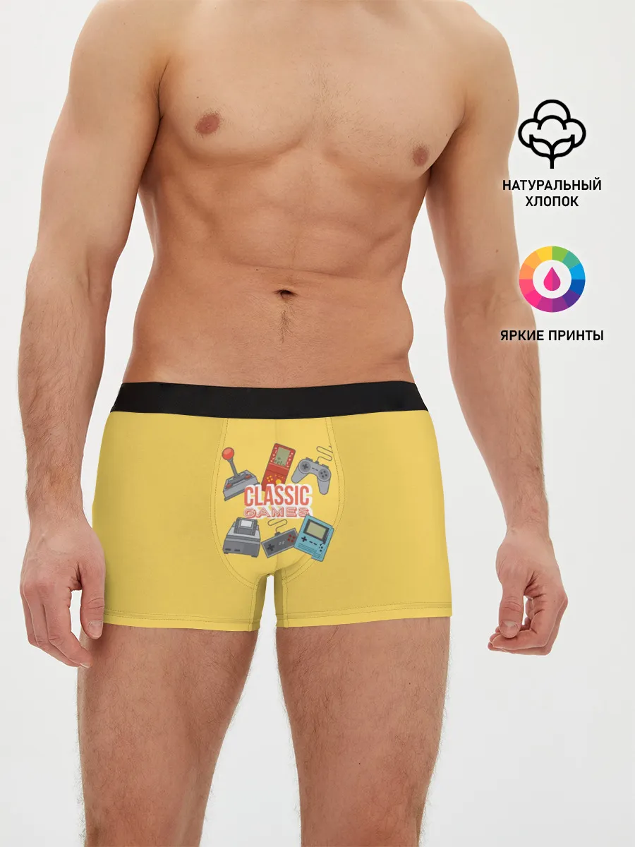 Мужские трусы боксеры / Classic games