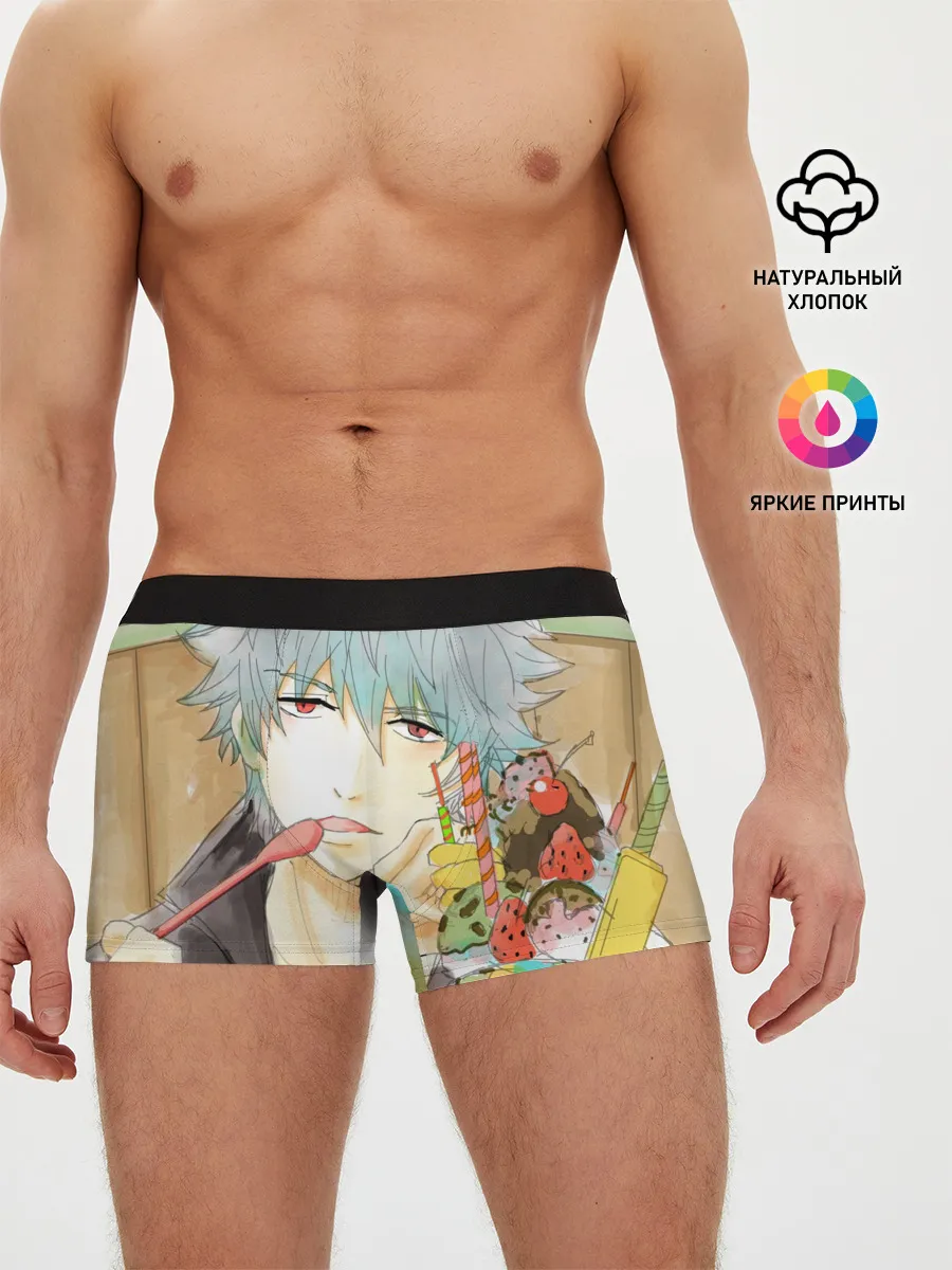 Мужские трусы боксеры / манга Серебряная душа