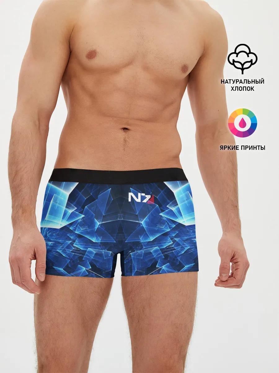 Мужские трусы боксеры / MASS EFFECT N7 | МАСС ЭФФЕКТ Н7