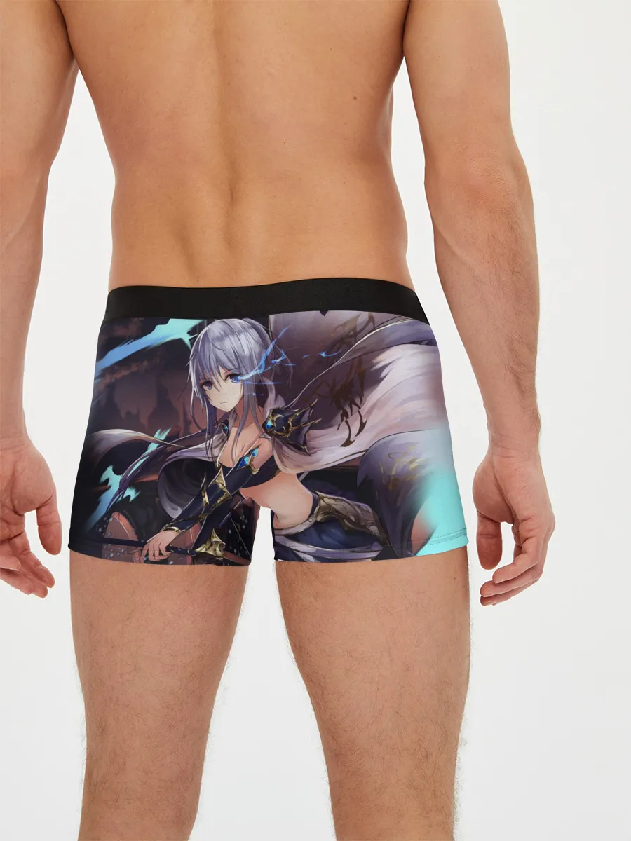 Мужские трусы боксеры / ФЭНТЕЗИ АНИМЕ-ВОИТЕЛЬНИЦА