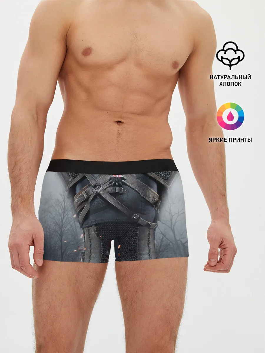 Мужские трусы боксеры / Геральт | снаряжение