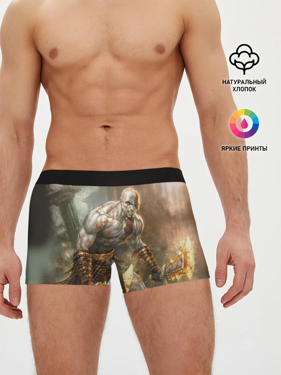 Мужские трусы боксеры / God of War