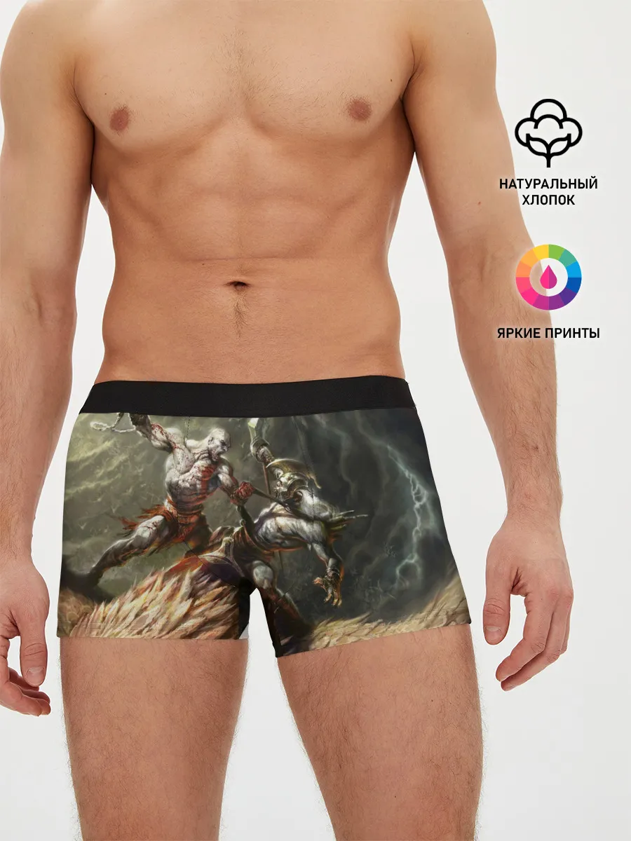 Мужские трусы боксеры / Бог войны