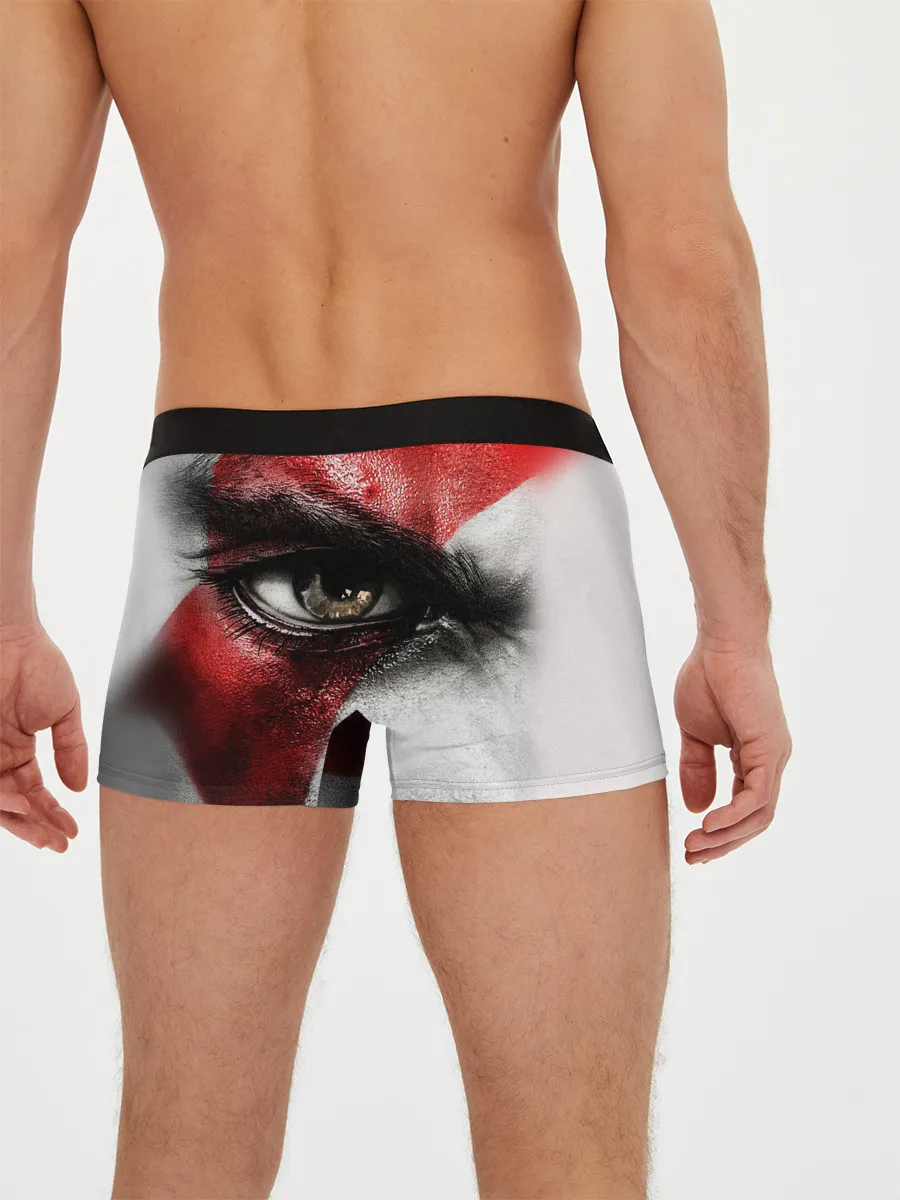 Мужские трусы боксеры / Взгляд Кратоса