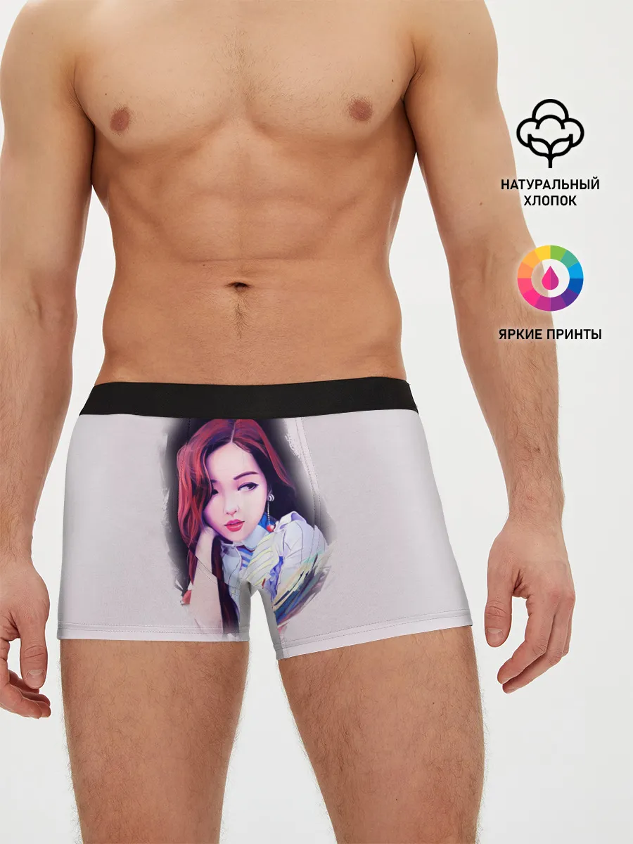 Мужские трусы боксеры / BlackPink Розэ