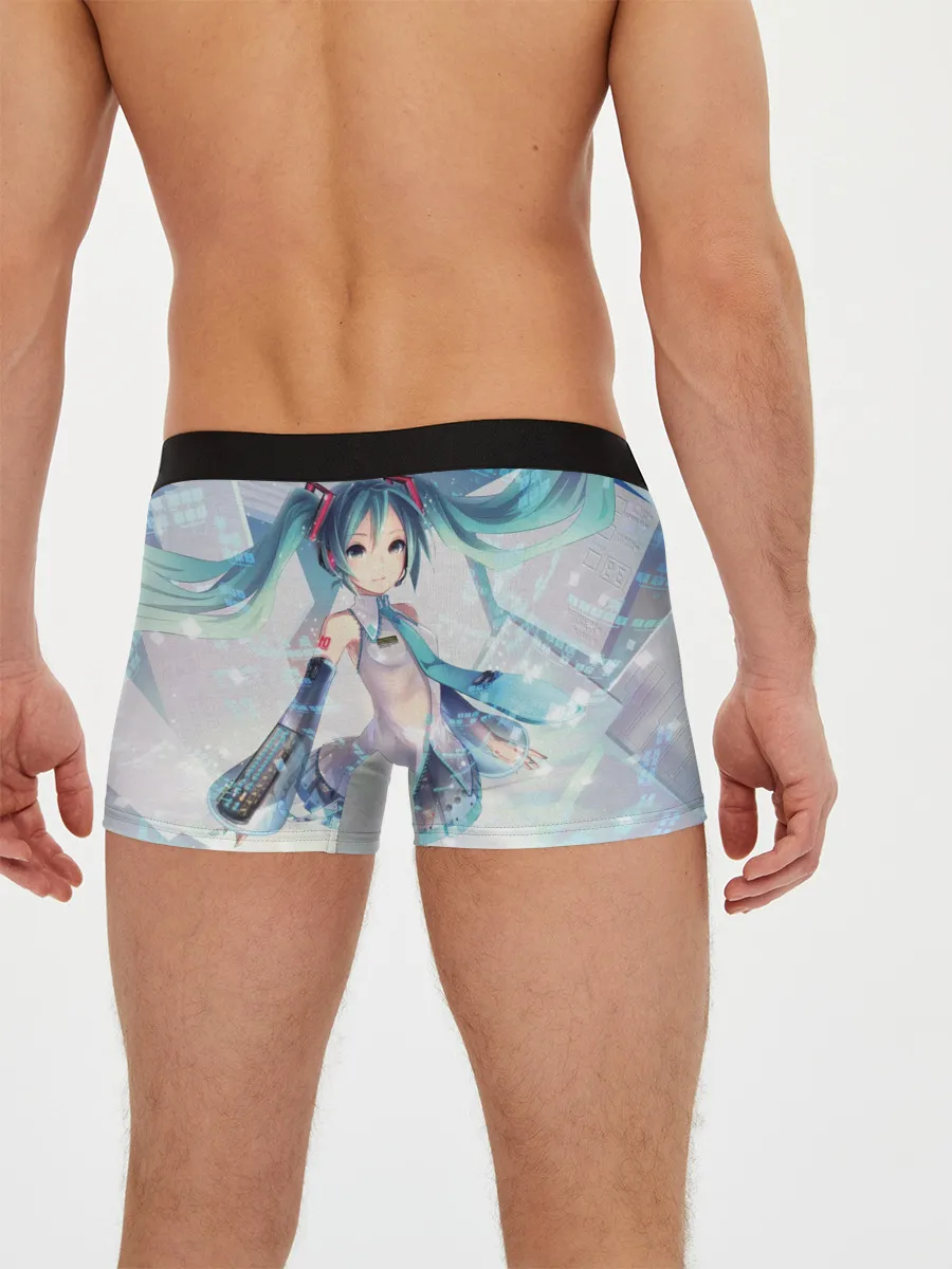 Мужские трусы боксеры / Сияние Мика Хацуне