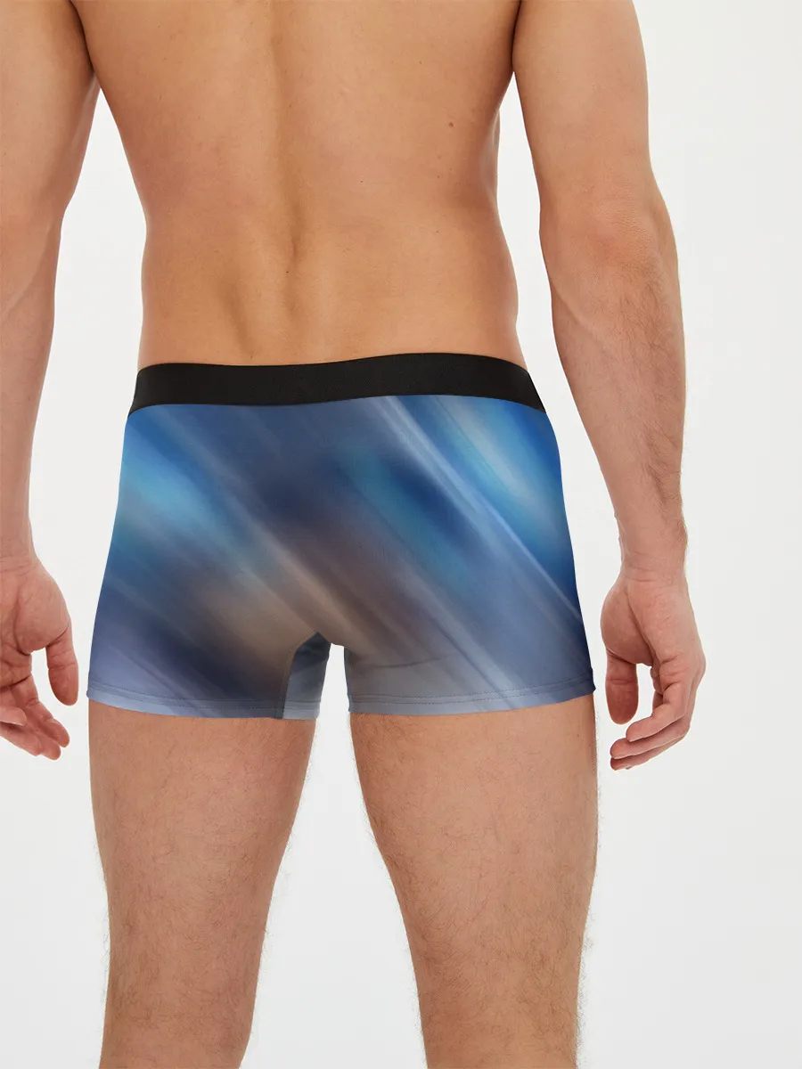 Мужские трусы боксеры / КОТ АСТРОНАВТ