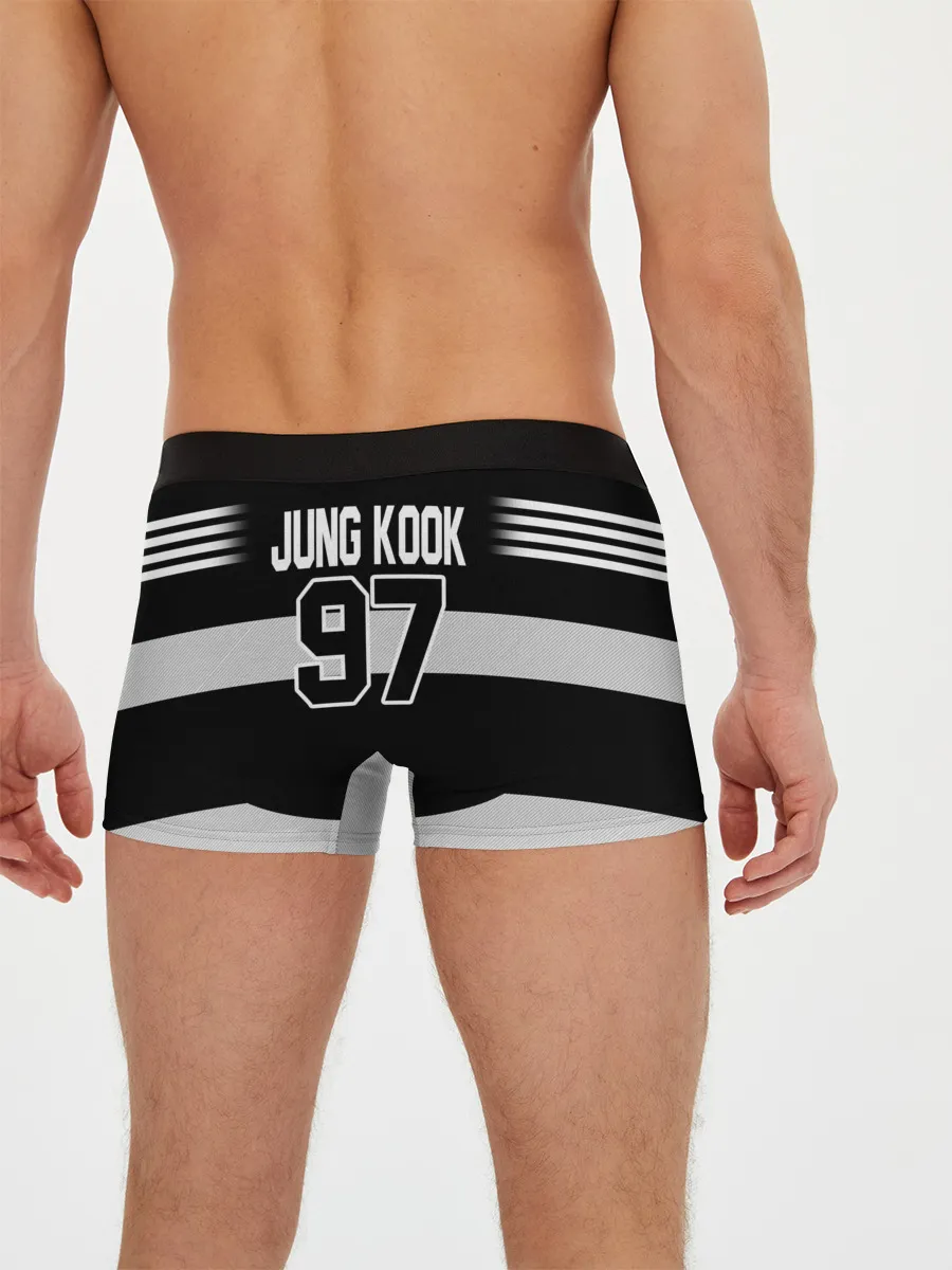 Мужские трусы боксеры / BTS ARMY 97 JUNG KOOK