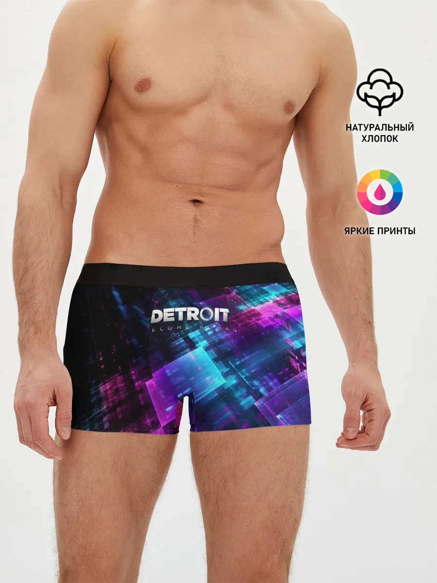 Мужские трусы боксеры / Detroit: Become Human