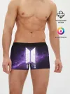 Мужские трусы боксеры / BTS SPACЕ 3D / БТС КОСМОС