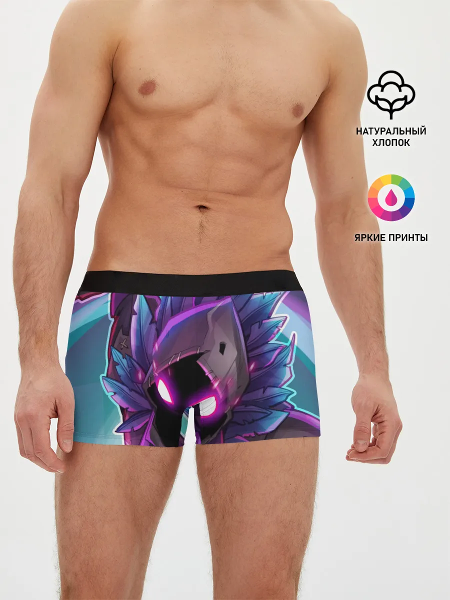 Мужские трусы боксеры / FORTNITE RAVEN | ФОРТНАЙТ ВОРОН