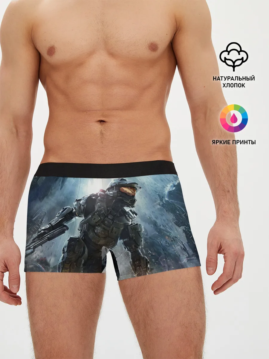 Мужские трусы боксеры / Halo