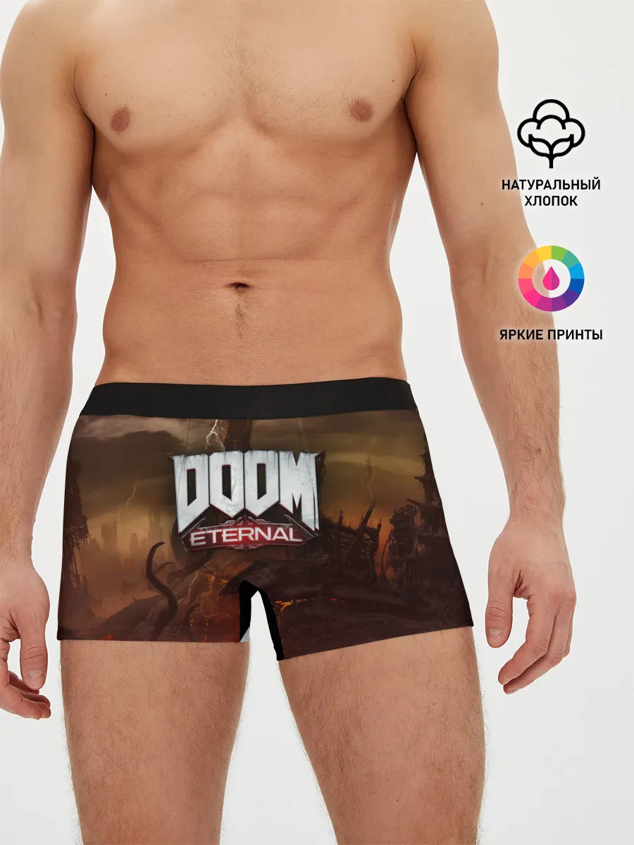 Мужские трусы боксеры / DOOM Eternal