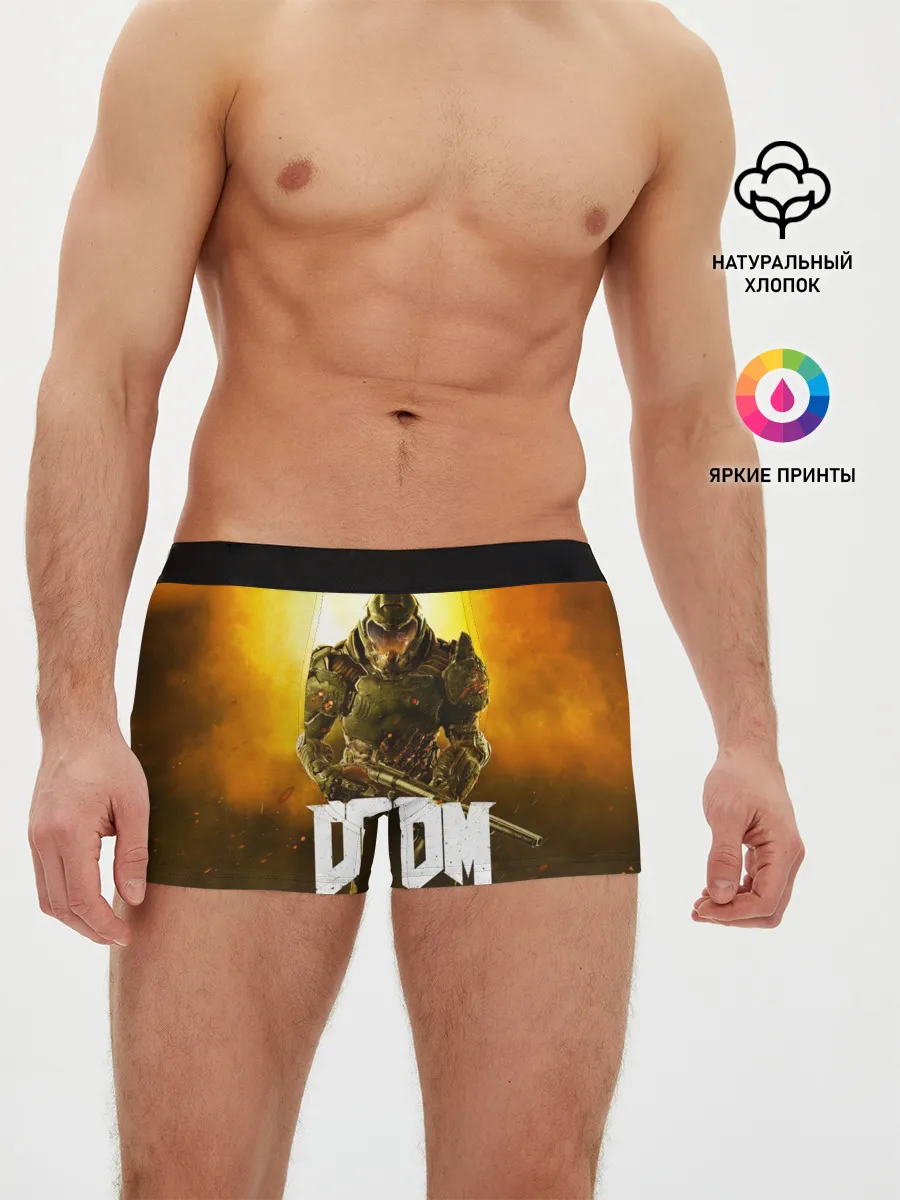 Мужские трусы боксеры / DOOM 2016