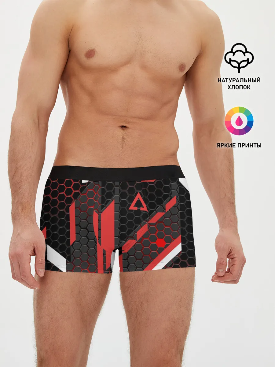 Мужские трусы боксеры / CS GO CYREX 3D | КС ГО САЙРЕКС