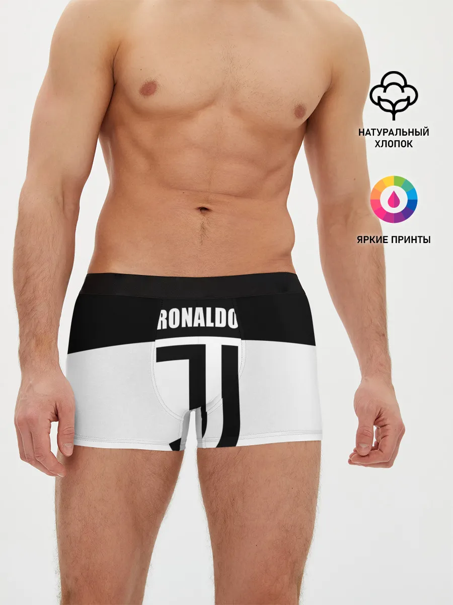 Мужские трусы боксеры / Ronaldo Juventus