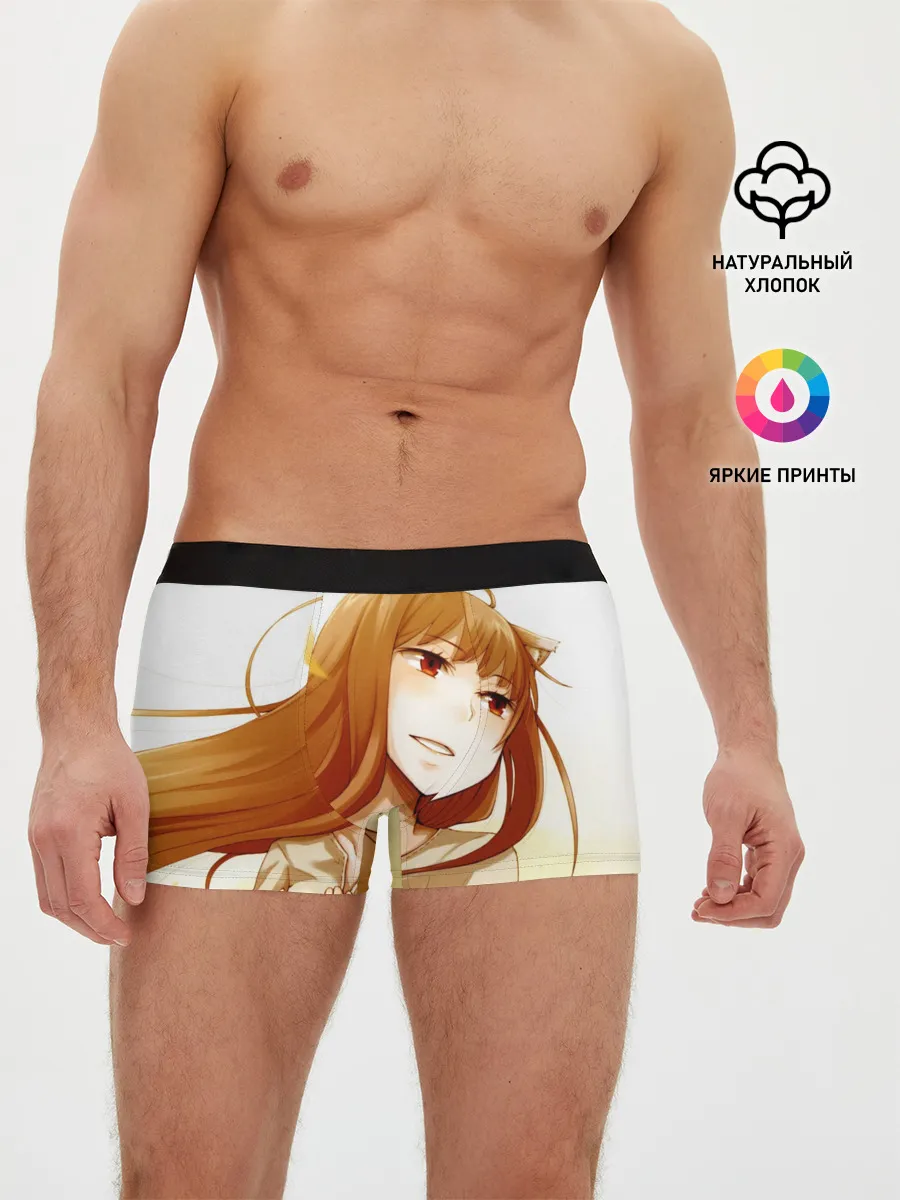 Мужские трусы боксеры / Волчица и пряности Холо