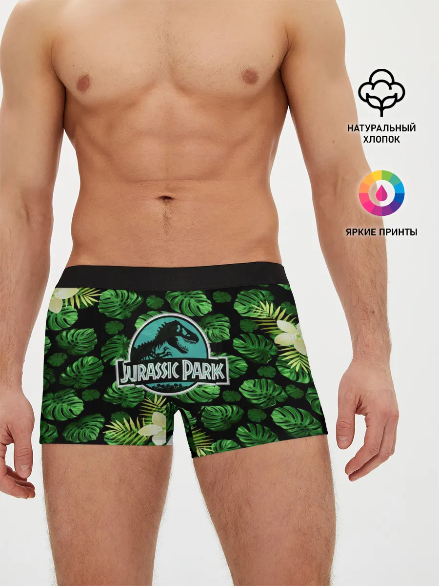 Мужские трусы боксеры / Мир юрского периода