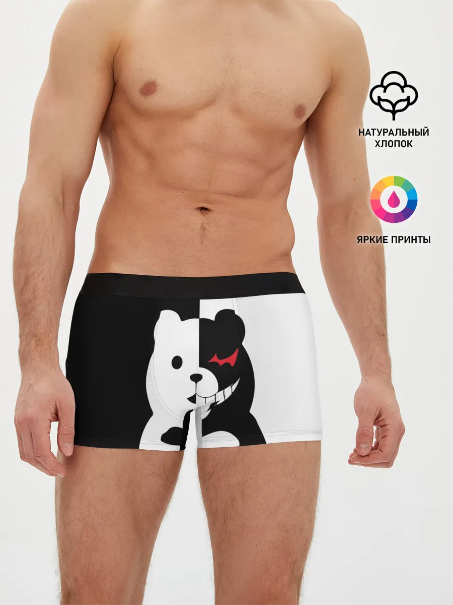 Мужские трусы боксеры / MONOKUMA / МОНОКУМА
