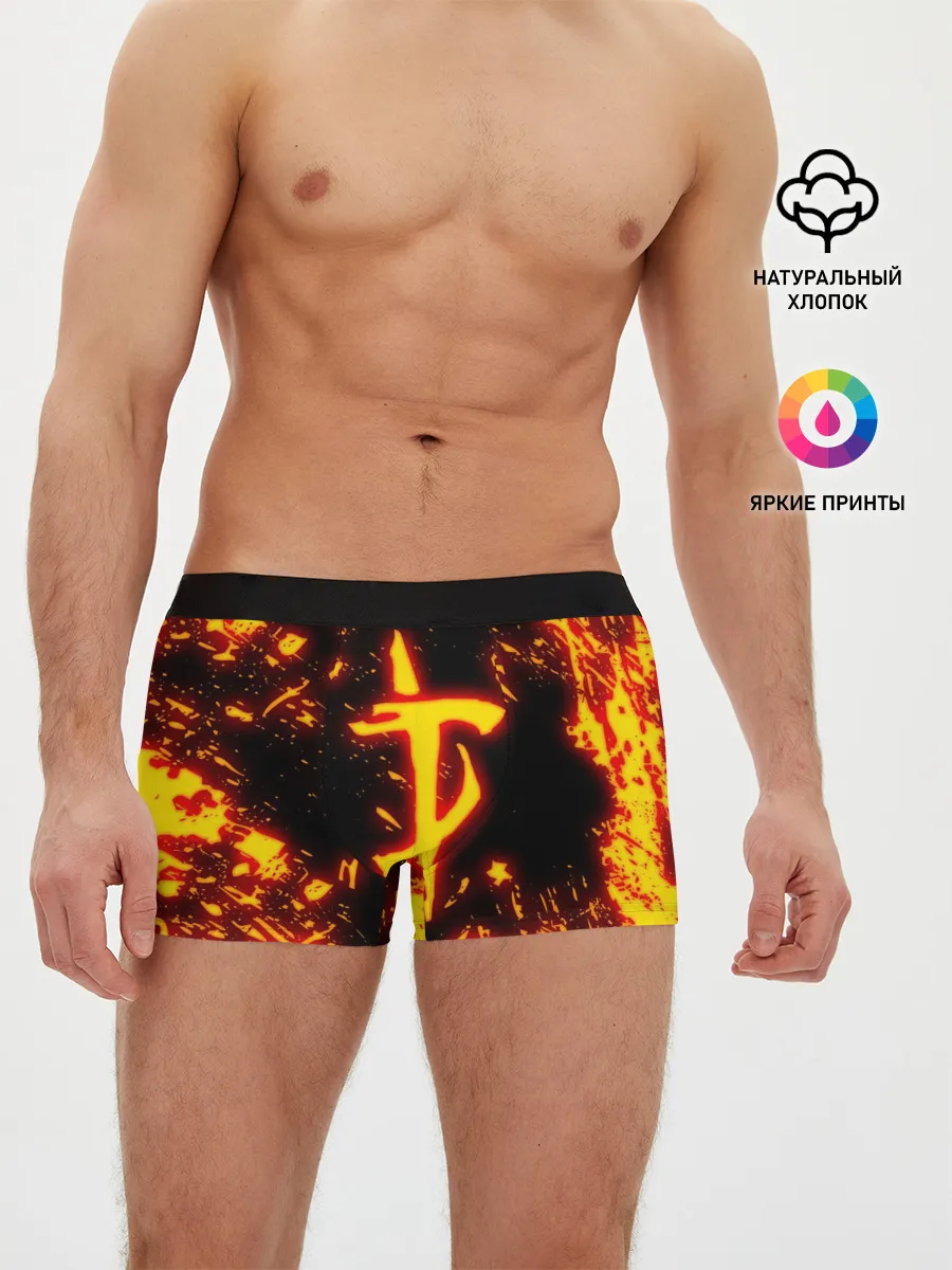Мужские трусы боксеры / DOOM THE CRUCIBLE | ДУМ