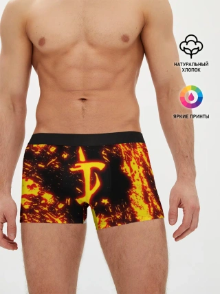 Мужские трусы боксеры / DOOM THE CRUCIBLE | ДУМ