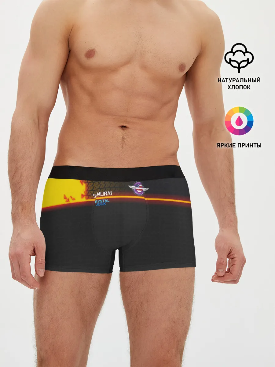 Мужские трусы боксеры / CYBERPUNK 2077 SAMURAI