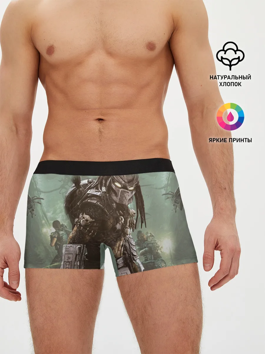 Мужские трусы боксеры / Хищник