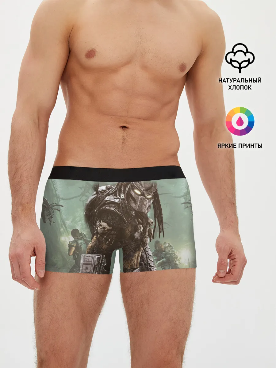 Мужские трусы боксеры / Хищник