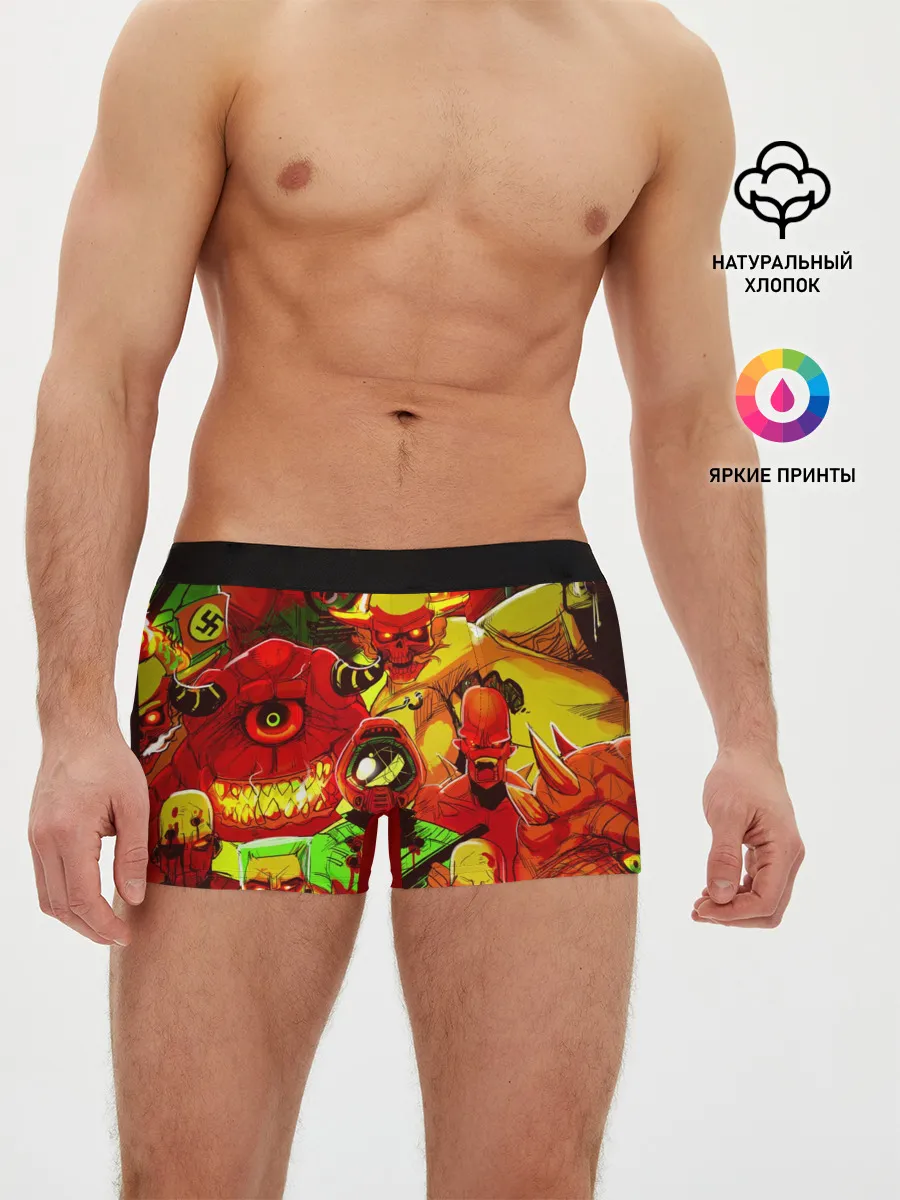 Мужские трусы боксеры / DOOM