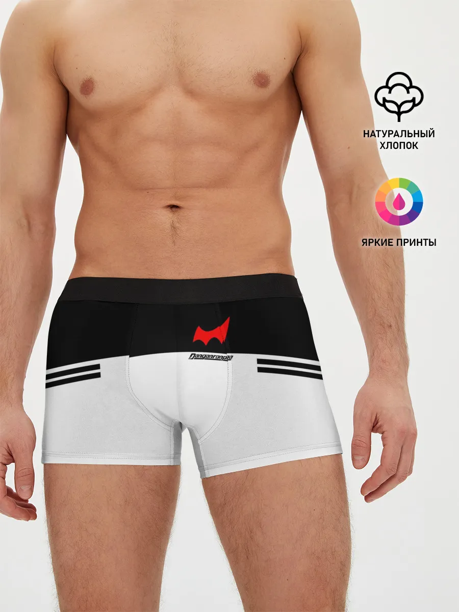 Мужские трусы боксеры / MONOKUMA SCHOOL ФОРМА