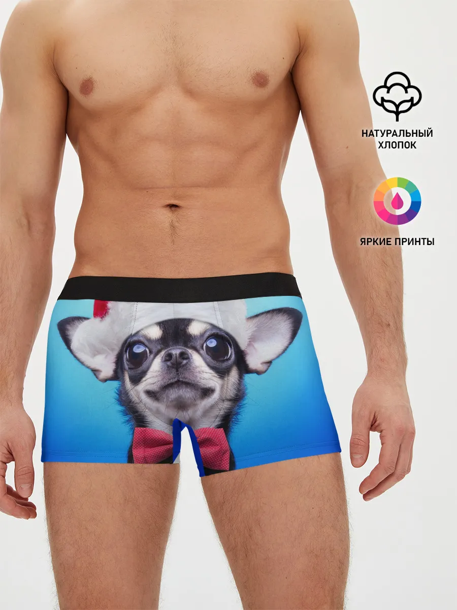 Мужские трусы боксеры / рождество