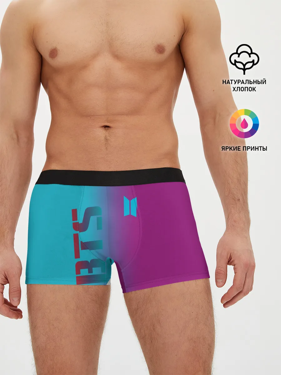 Мужские трусы боксеры / BANGTAN BOYS