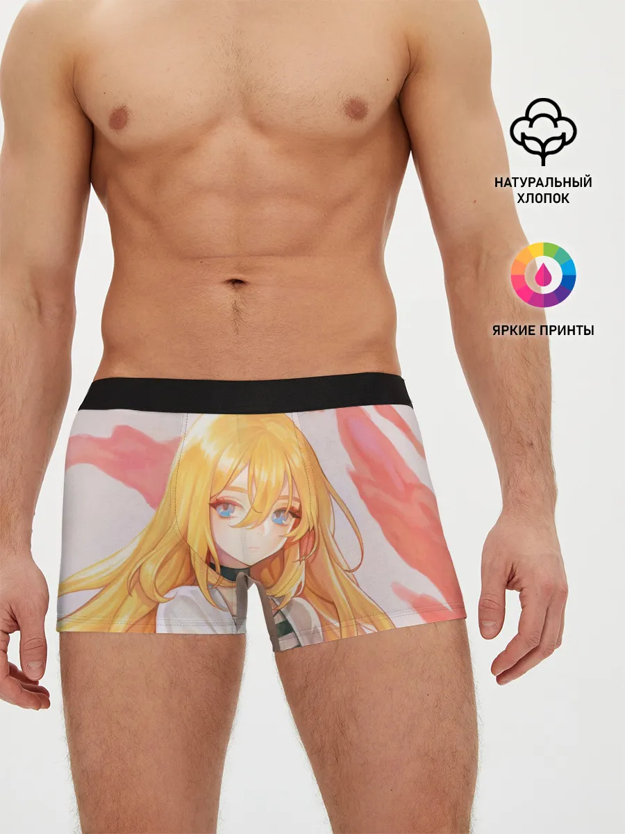 Мужские трусы боксеры / Satsuriku no Tenshi