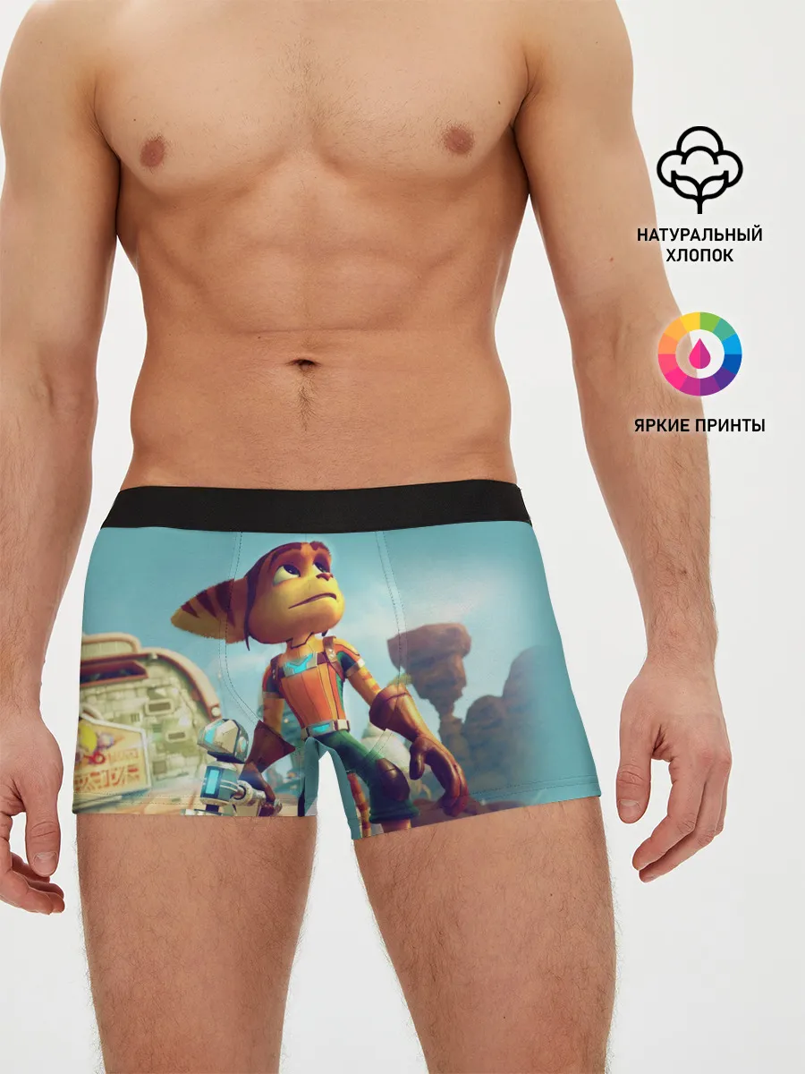 Мужские трусы боксеры / Ratchet and Clank