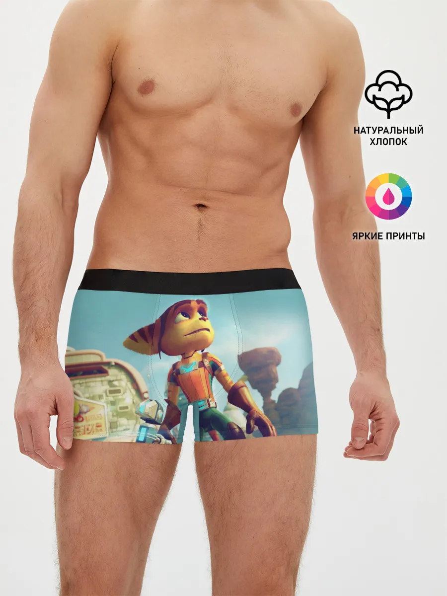Мужские трусы боксеры / Ratchet and Clank