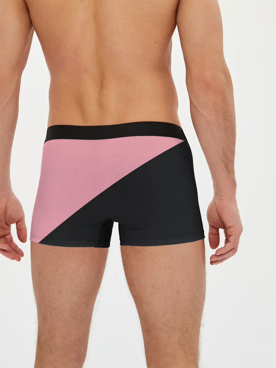 Мужские трусы боксеры / Black Pink