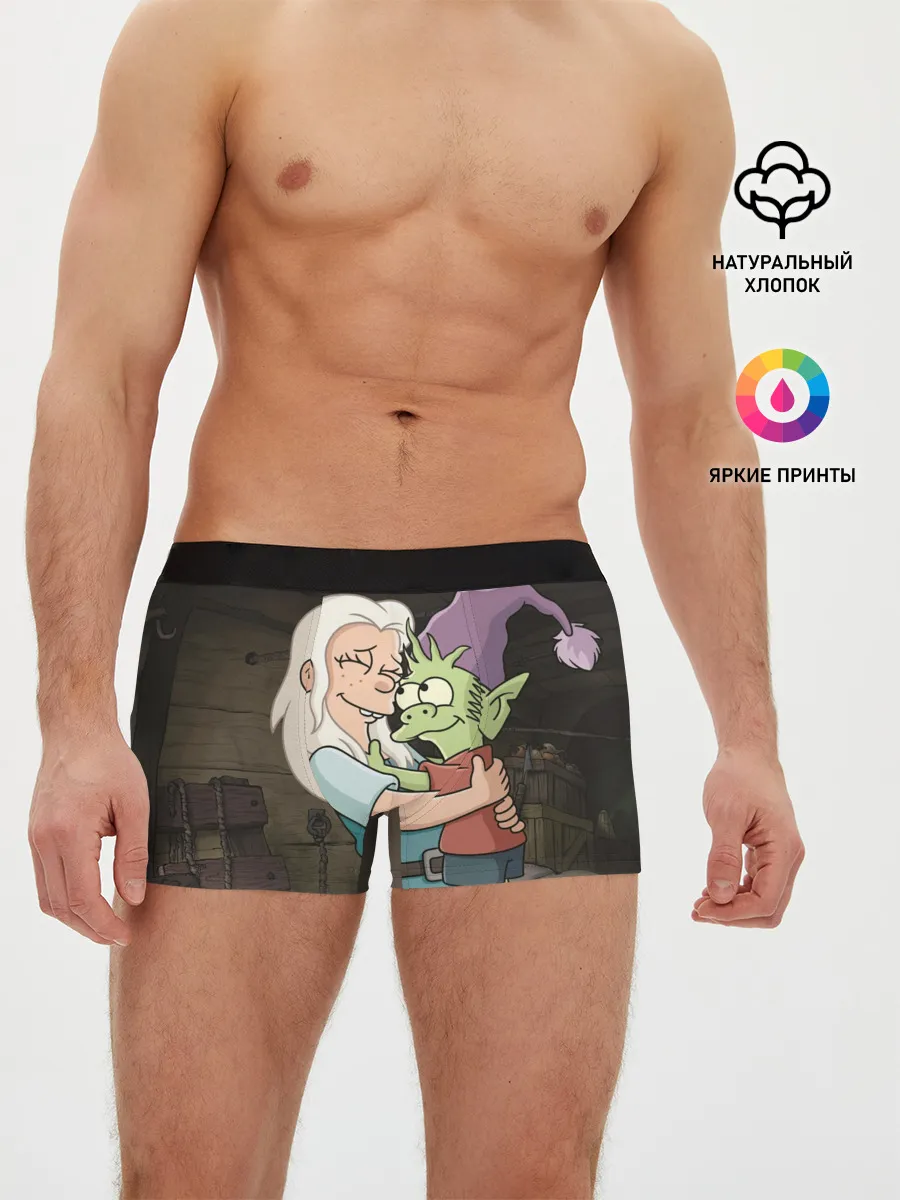 Мужские трусы боксеры / Обнимашки