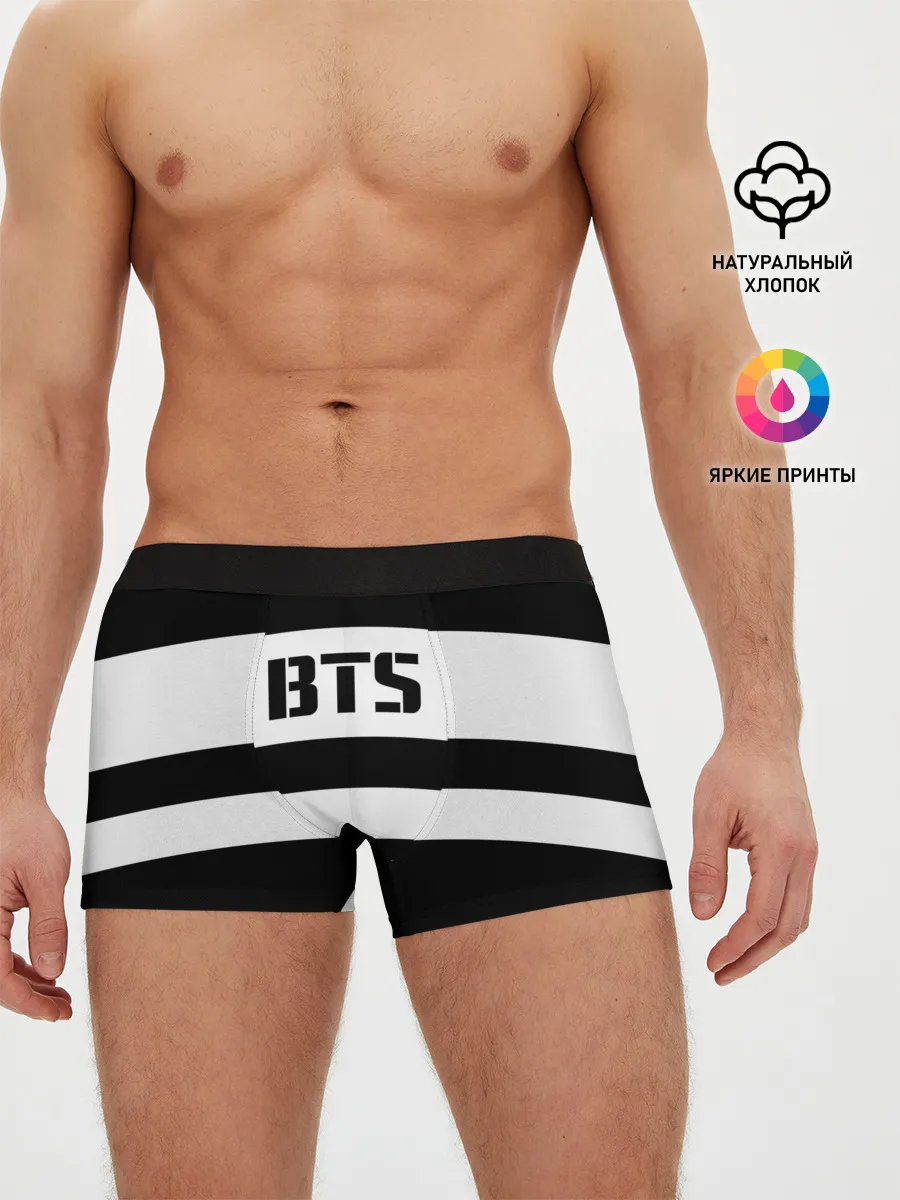 Мужские трусы боксеры / BTS