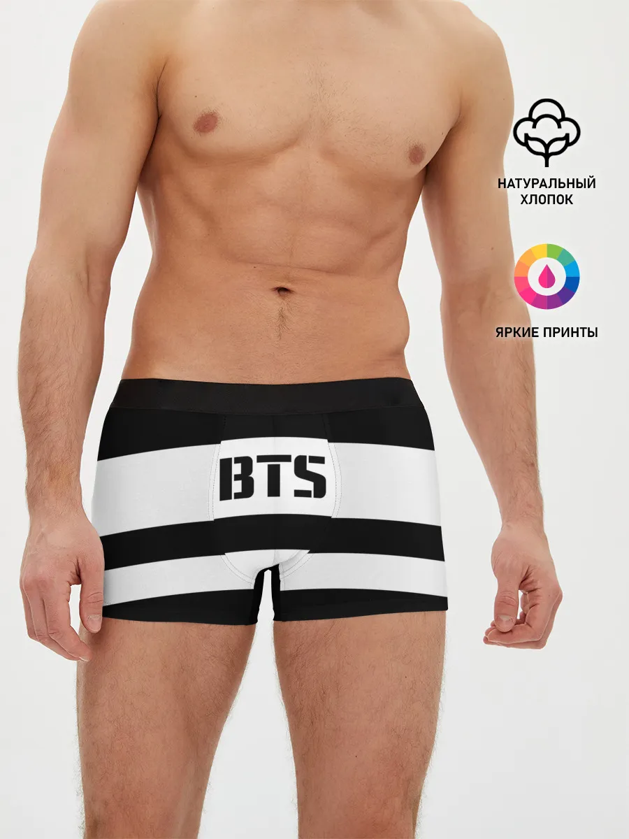 Мужские трусы боксеры / BTS