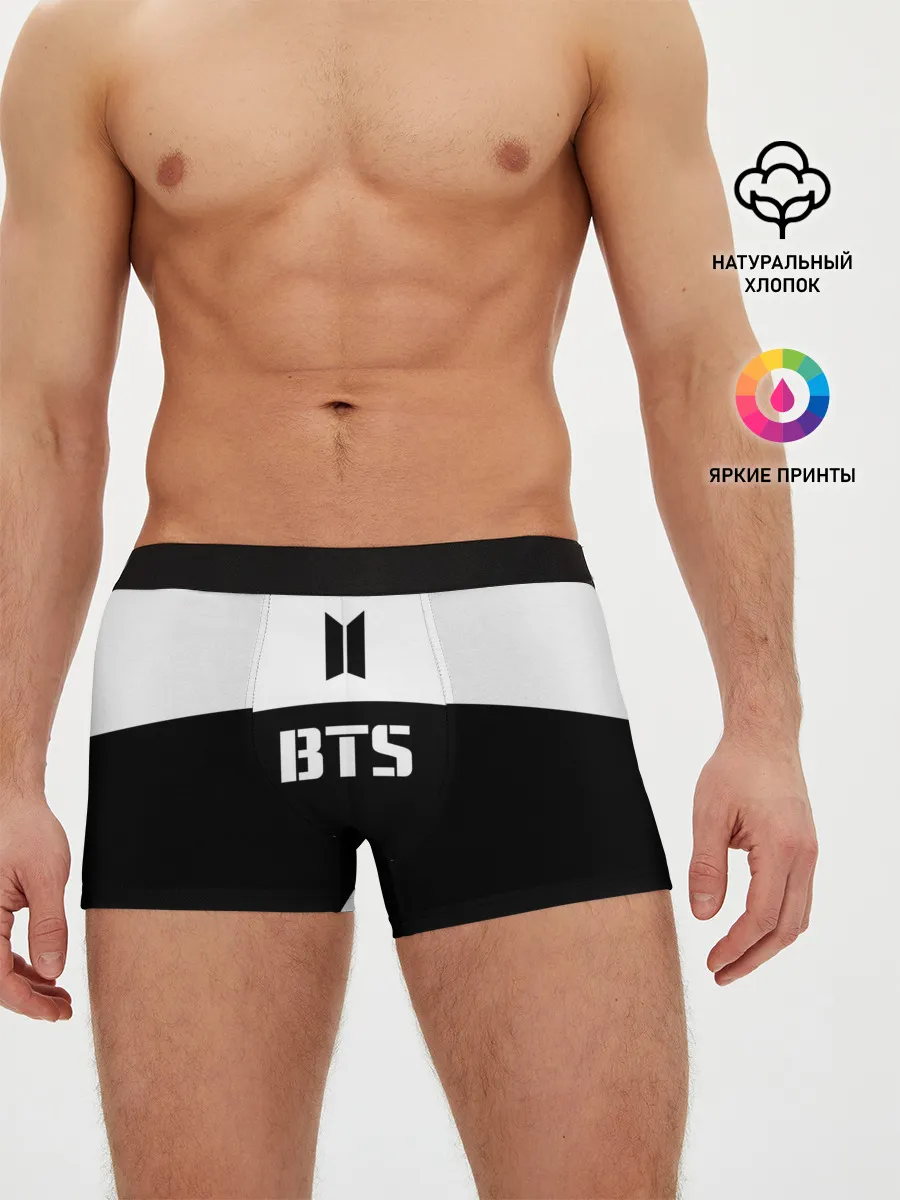 Мужские трусы боксеры / BTS