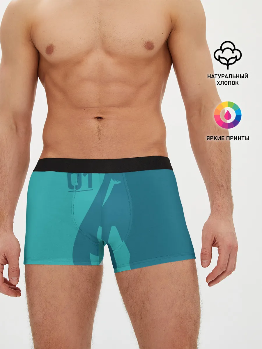 Мужские трусы боксеры / Хацуне Мику 01