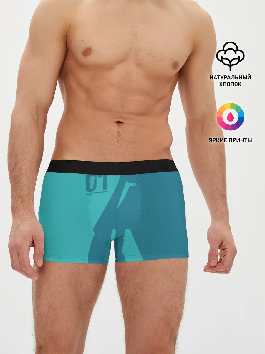 Мужские трусы боксеры / Хацуне Мику 01